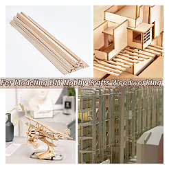 26 шт. 5 треугольные деревянные палочки DIY-OC0010-14