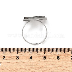 Supports de bague réglables en acier inoxydable 304&nbsp;STAS-D374-02P-03