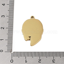 201 Edelstahlanhänger&nbsp;STAS-C095-17G