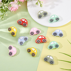 12шт 6 цвета силиконовые фокусные бусины&nbsp;SIL-ME0001-05