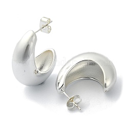 Серьги-гвоздики из латуни в форме каплевидной формы&nbsp;EJEW-D098-04S