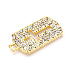 Подвески из сплава и страза PALLOY-N182-12G