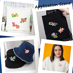 Эскиз водорастворимого средства для вышивания ПВА DIY-WH0514-019