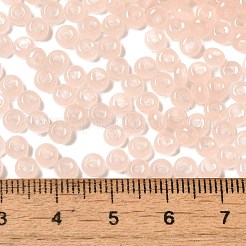 Стеклянные бусины прозрачных цветов&nbsp;SEED-P007-01A-01