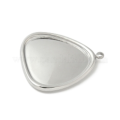 Кабошоны для подвесок из нержавеющей стали 304 для эмали&nbsp;LS-STAS-L293-03P