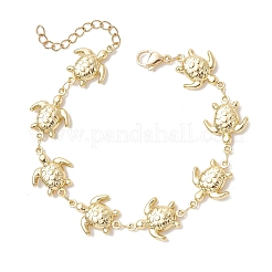 Браслеты из нержавеющей стали 304 с звеньями черепахового цвета&nbsp;BJEW-JB13338