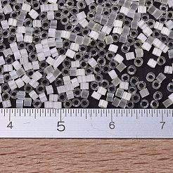 MIYUKIデリカビーズ  シリンダー  日本製シードビーズ  11/0  （db0672)クリームシルクサテン  1.3x1.6mm  穴：0.8mm  約2000PCS /ボトル  10 G /ボトル&nbsp;SEED-JP0008-DB0672