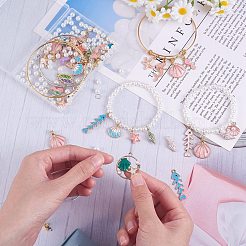 Набор для изготовления браслета на тему океана своими руками&nbsp;DIY-SZ0009-35