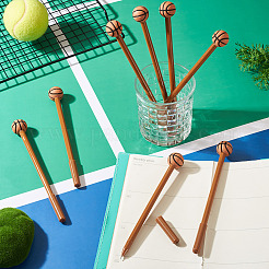 8 penna a sfera in acciaio inossidabile con motivo a cartoni animati&nbsp;AJEW-TADJ0001-37B