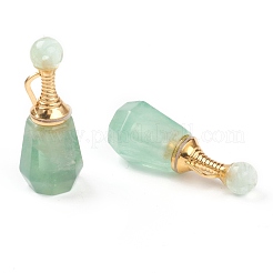 Граненые подвески из натурального флюорита&nbsp;G-H252-A07