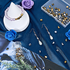 14 набор 2-х цветных бусин ручной работы в технике лэмпворк&nbsp;LAMP-SC0001-52B