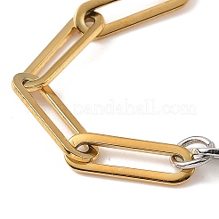 Ожерелья из нержавеющей стали 304 в виде скрепок для женщин STAS-Z101-05GP