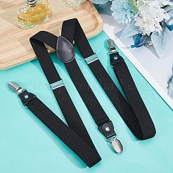 Эластичные мужские подтяжки из полиэстера&nbsp;AJEW-WH0258-293B