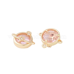 Pendentifs en laiton plaqué or&nbsp;KK-L218-001G-04