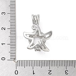 Pendenti in gabbia di perle di lega&nbsp;FIND-M012-01B-P