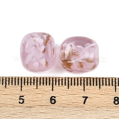 Бусины ручной работы бусины золотого песка LAMP-H069-01A