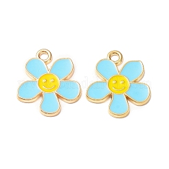 Pendentifs d'émail en alliage&nbsp;LS-ENAM-C009-01G-01