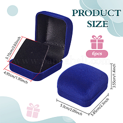 Portagioie in velluto&nbsp;CON-WH0085-110D