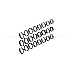 24 шт. 8 размера 201 нержавеющая сталь рифленые кольца для пальцев STAS-UN0041-46EB