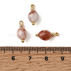 Colgantes de cuarzo ferruginoso natural&nbsp;GG-CBACE45-03G-01