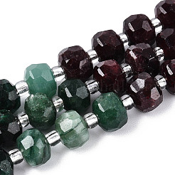 Нити бусин из натурального фуксита G-T144-20B-01