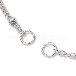 Изготовление браслетов с цепочкой-слайдером из нержавеющей стали 304.&nbsp;AJEW-JB01577-02