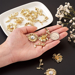 Aluminium Anhänger & Charms&nbsp;PALLOY-TA0001-92-RS
