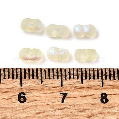 Стеклянный матовый бисер&nbsp;SEED-NH0002-01F