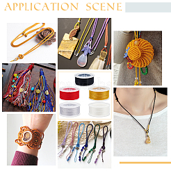 5 рулон 5-х цветного 3-слойного нейлонового шнура Milan&nbsp;OCOR-OC0001-40B