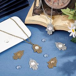 Набор для изготовления подвески Хамса «Рука/Рука Мириам» своими руками DIY-FH0004-78