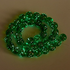 Ручной золотой песок бусины бисер нитей LAMP-P051-L01-10mm