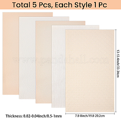 5 Stück PU-Lederstoffe&nbsp;DIY-WH20025-082B
