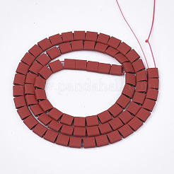 Perle di ematite sintetica non magnetica verniciate a spruzzo&nbsp;G-T116-07-18