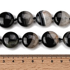 Природный агат бисер нитей&nbsp;G-F820-Q01-01