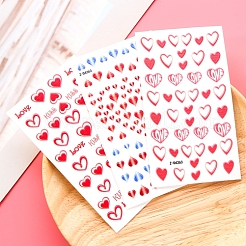 День святого валентина 5d любовь наклейки для ногтей MRMJ-R109-Z-DM2