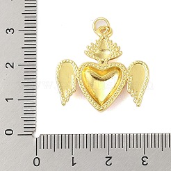 Подвески из латуни с эмалью в стойку KK-S380-33G-C