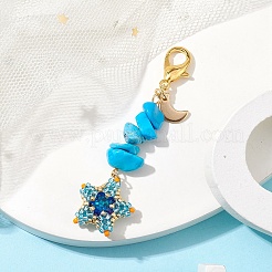 Decorazioni pendenti con semi di toho&nbsp;HJEW-MZ00039-02