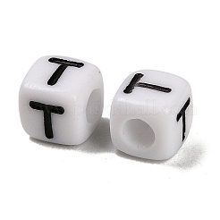 Непрозрачные акриловые бусины OACR-S076-01T