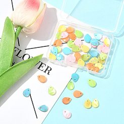 56 шт. подвески-слезинки из натуральных пресноводных ракушек SHEL-FS0001-12