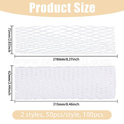 100 шт. 2 стиля пластиковый и пенопластовый амортизирующий и антифрикционный защитный чехол&nbsp;FIND-CA0011-16