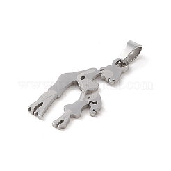 Не тускнеющие подвески из нержавеющей стали 304 на День матери STAS-U002-07P