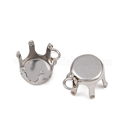 Подвески-подвески со стразами из нержавеющей стали 304&nbsp;STAS-B121-01B-P