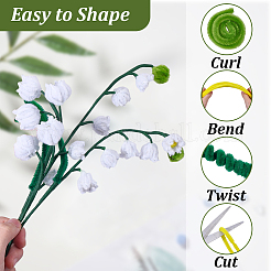 DIY Chenille-Stiel-Lametta-Girlanden-Bastelsets&nbsp;DIY-SC0033-14C