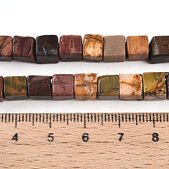 Натуральная полихромная яшма/камень Пикассо/нити бус из яшмы Пикассо&nbsp;G-T140-45A