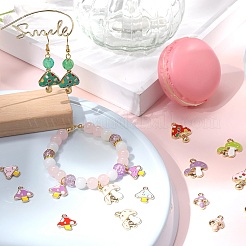 Подвески из сплава эмали 56шт 14 стиля&nbsp;ENAM-SC0003-77