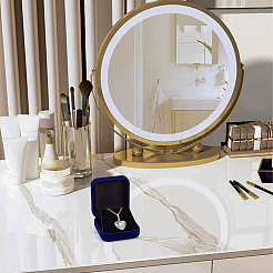 Квадратные бархатные коробки для хранения браслетов с черной внутренней частью CON-WH20010-03B