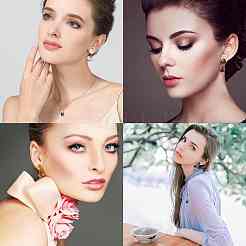 Diy earring makings&nbsp;DIY-SC0008-90P-16mm