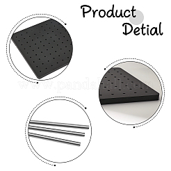 1 шт. квадратная акриловая доска для вязания крючком FIND-CA0006-58