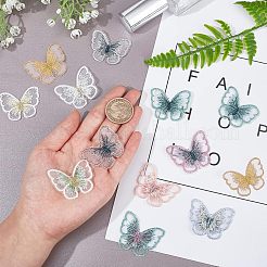 72 шт. 12-х цветные кружевные вышитые аксессуары для костюма&nbsp;OCOR-NB0001-35