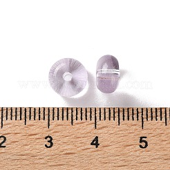 Выпечка расписные прозрачные стеклянные бусины&nbsp;DGLA-S116-01D